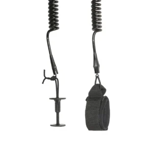 STAY COVERED Basic Wrist Coiled Body Board Leash